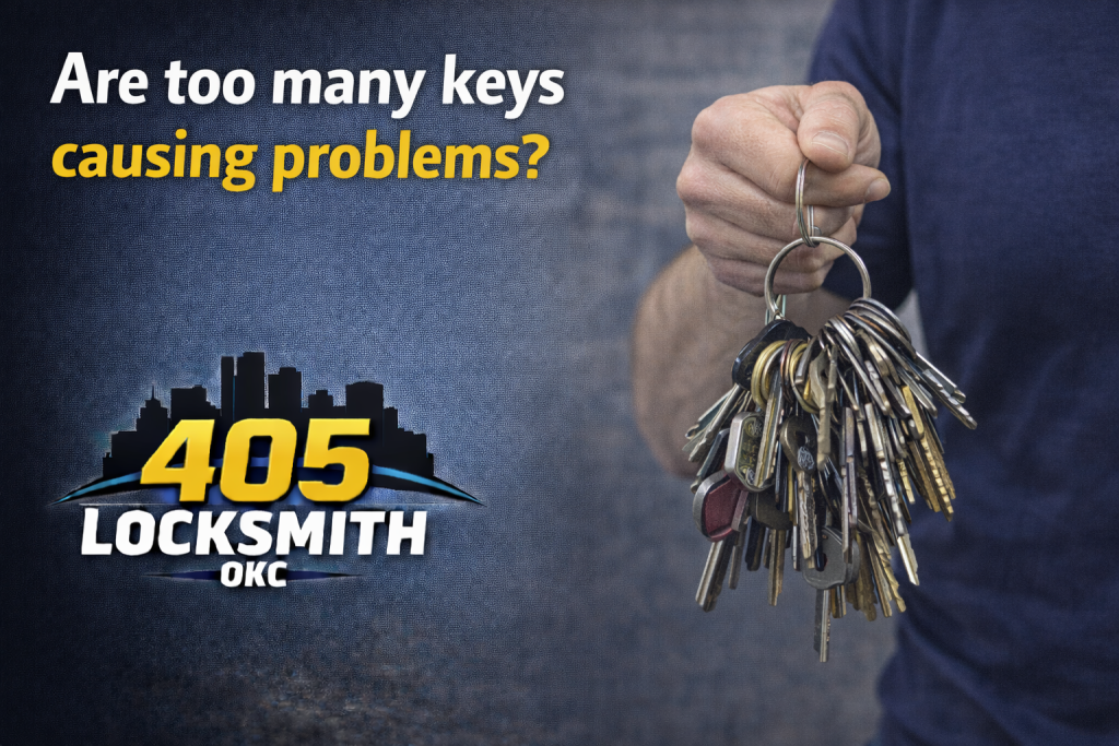 Are too many keys causing problems