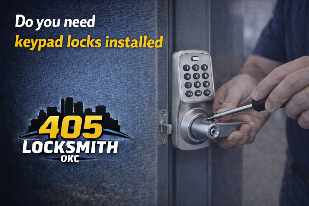 Do you need keypad locks installed